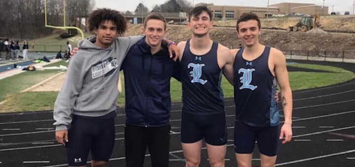 Louisville Leopards 4x100 Boys Track Team Vs. Archbishop Hoban Knights at Dowed Field 2022