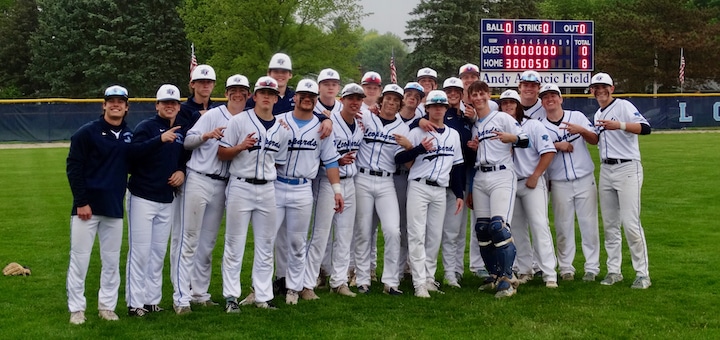 Louisville Leopards Baseball 2022 Sectional Champions