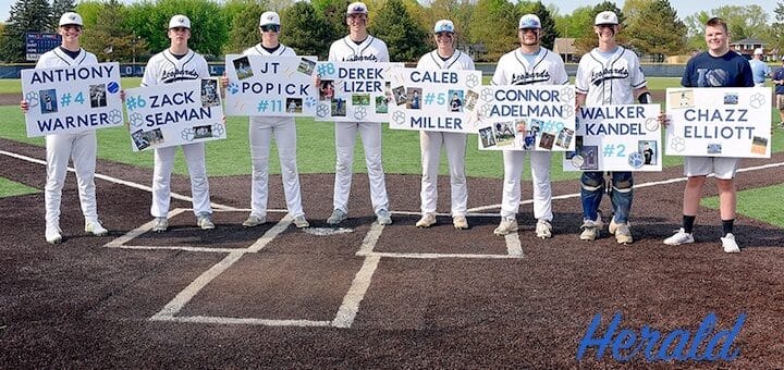 Louisville Leopards Baseball Senior Night 2022