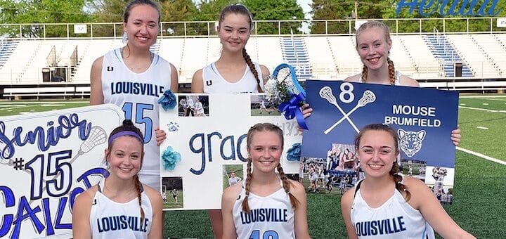 Louisville Leopards Girls Lacrosse Senior Night 2022 - Herald