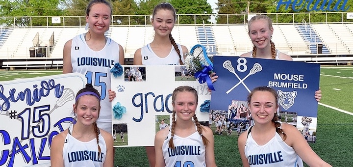 Louisville Leopards Girls Lacrosse Senior Night 2022 - Herald