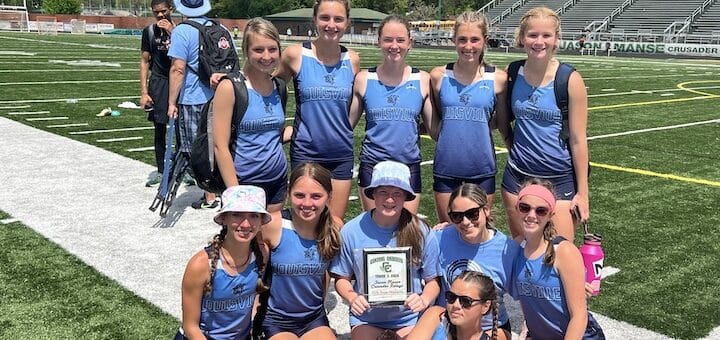 Louisville Leopards Girls Track at Jason Manse Crusader Relays 2022