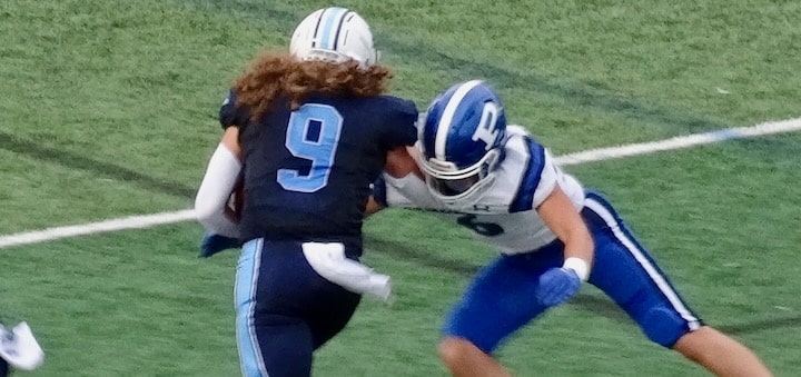 Jacob Davide Louisville Leopards Vs. Poland Seminary Bulldogs Football 2022