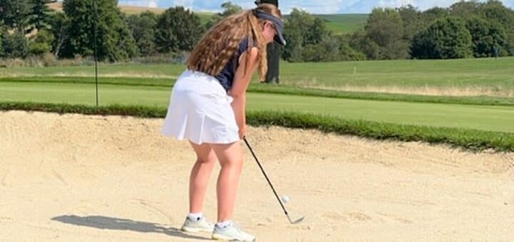 Louisville Leopards Girls Golf 2022 at Black Gold Golf Club - Jami Warner