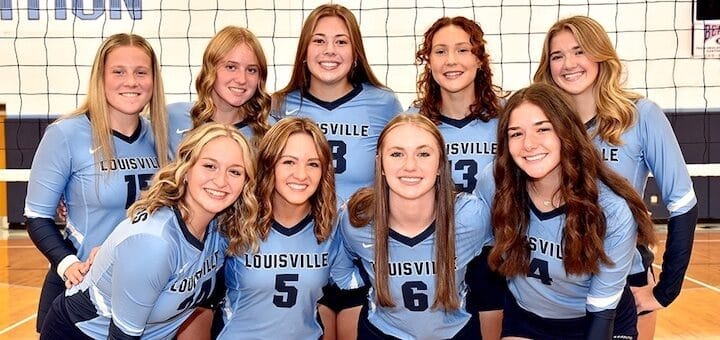 2022 Louisville Leopards Varsity Volleyball Team - Herald