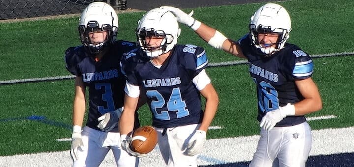 Matt Crosby Louisville Leopards Football Scrimmage 2022 Vs. Canfield Cardinals