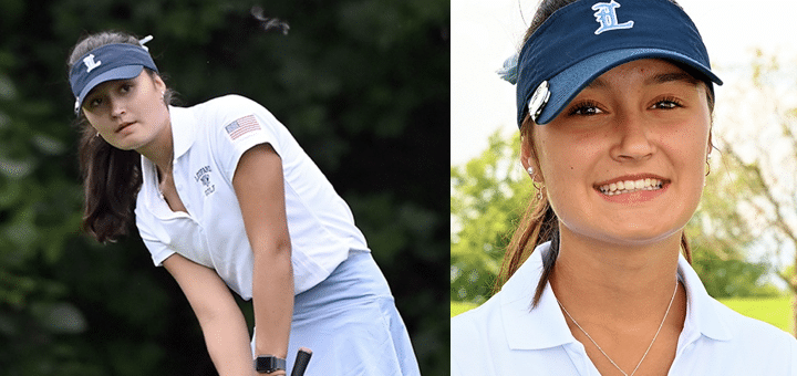 Peyton Biery Louisville Leopards Vs. West Branch Warrios Girls Golf 2022