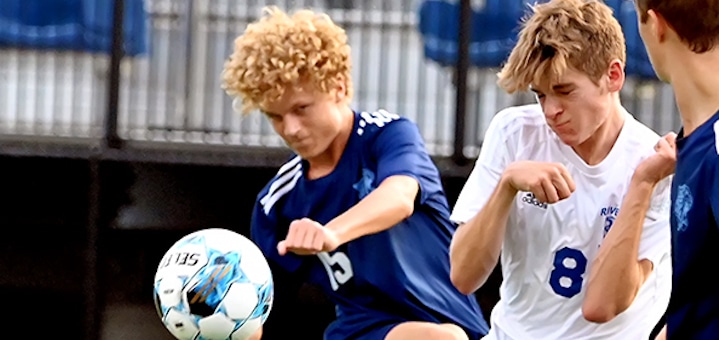 Ryan Kibler Louisville Leopards Boys Soccer Vs. Ravenna Ravens 2022