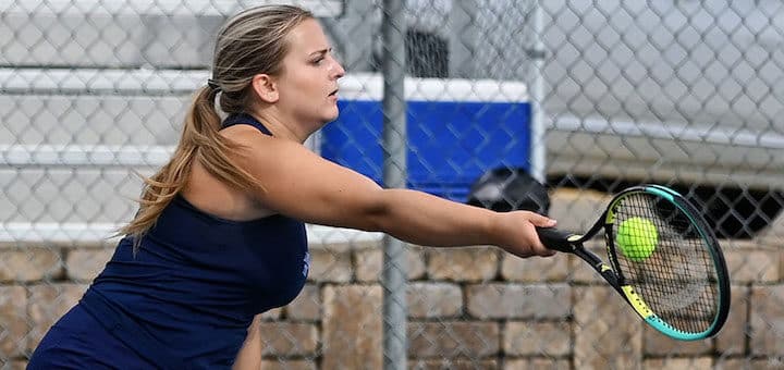 Abby Glaspell Louisville Leopards Girls Varsity Tennis 2022 - Herald