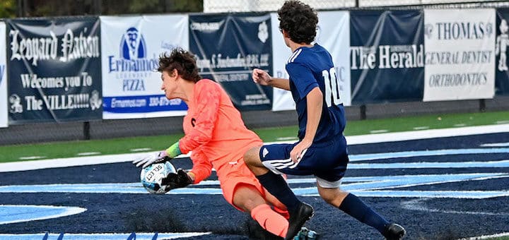 Brady Adams Louisville Leopards Vs. Norton Panthers Boys Soccer 2022 - Herald