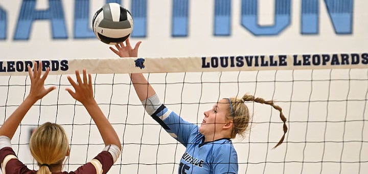 Brooke Haren Louisville Leopards Volleyball 2022 Vs. Stow Bulldogs - Herald