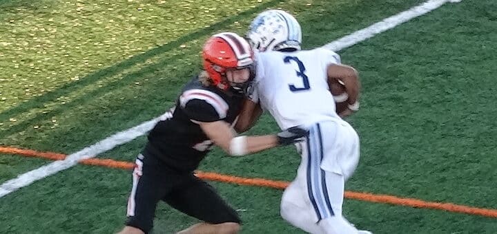 Daveion Cruse Louisville Leopards Vs. North Canton Hoover Vikings Football 2022