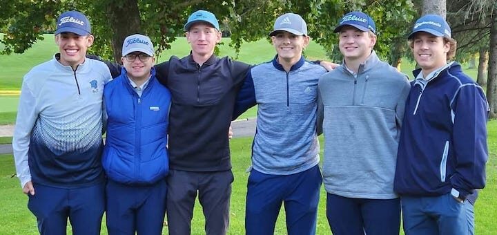 Louisville Leopards Boys Golf Team Win Over North Canton Hoover 2022