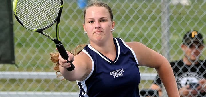 Louisville Leopareds Girls Tennis Player 2022 - Herald