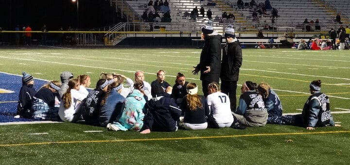 Louisville Leopards Girls Soccer 2022 Sectional at NDCL