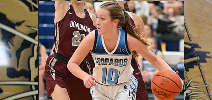 Taryn Miglich Louisville Leopards Girls Basketball Vs. Boardman Spartans 2022 - Herald