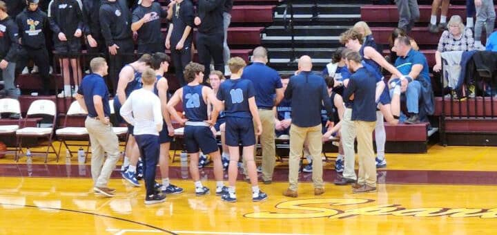 Louisville Leopards Boys Basketball Team at Boardman Spartans 2022
