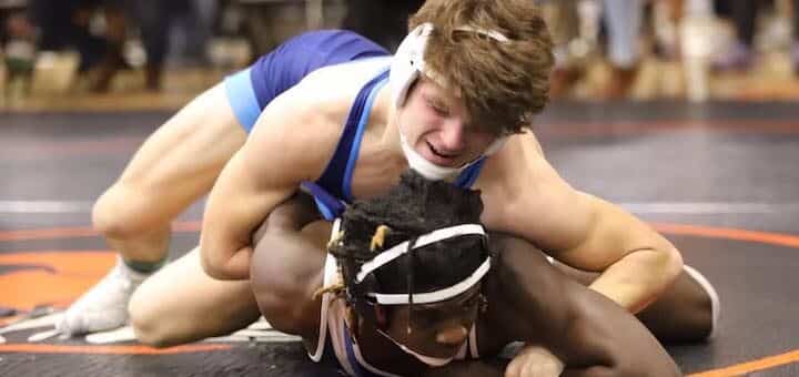 Wyatt Smith Louisville Leopards Wrestling North Canton Holiday Tournament 2022