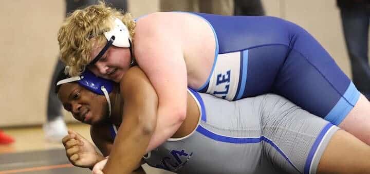 Ben Brendle Louisville Leopards Wrestling 2022 at North Canton Holiday Tournament