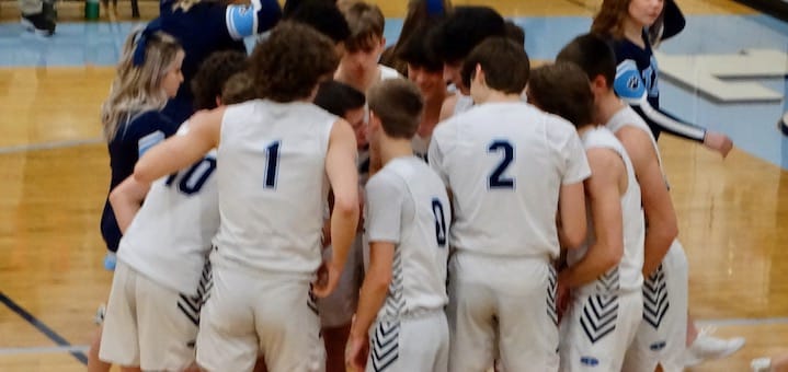 Louisville Leopards Boys Basketball Team 2023 Vs. SPIRE Institute