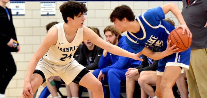Hayden Nigro Lousiville Leopards Vs. Lake Blue Streaks 2022 - Herald