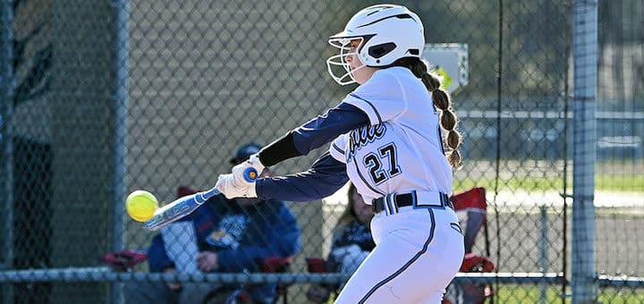 Anna Sirohman Louisville Leopards Softball 2023 Vs. New Philadelphia Quakers - Herald