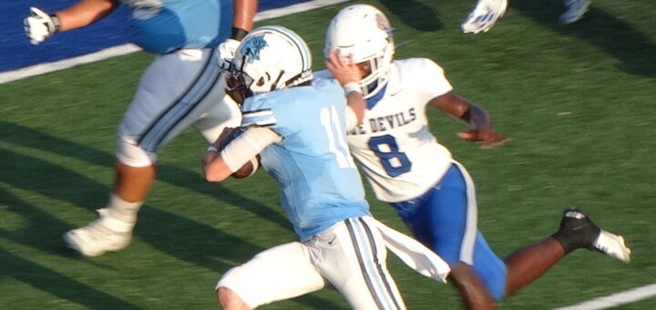 Owen Burick Louisville Leopards Vs. Zanesville Blue Devils Football 2023