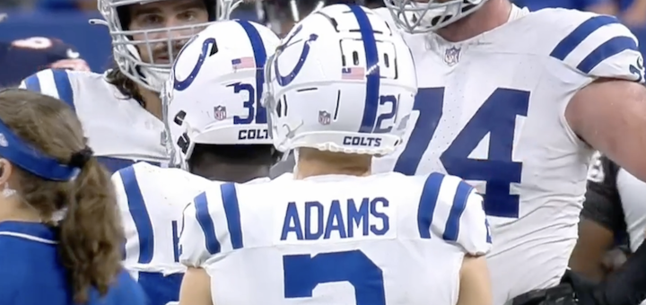Tyler Adams Preseason NFL Debut for Indianapolis Colts