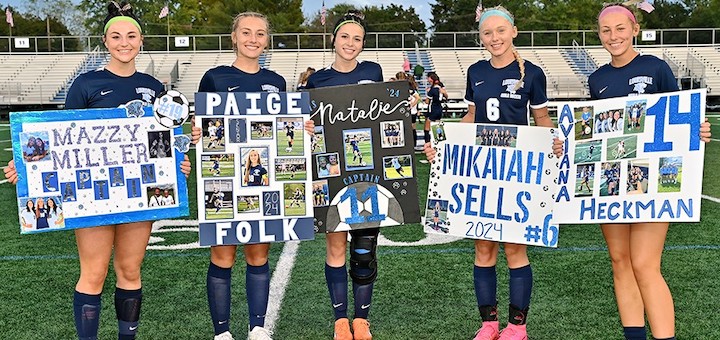 Louisville Leopards Girls Soccer Senior Night 2023 - Herald
