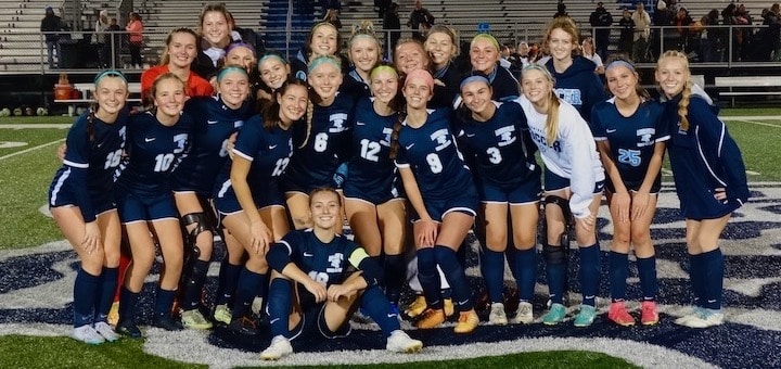 Louisville Leopards Girls Soccer 2023 Sectional Champions