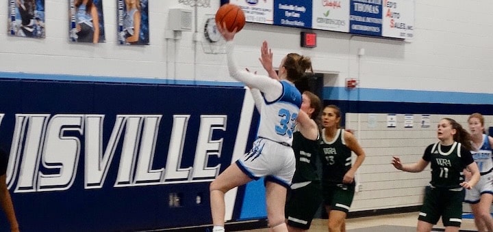 Taylor McCully Louisville Leopards Girls Basketball Vs. Western Reserve Academy Pioneers 2024
