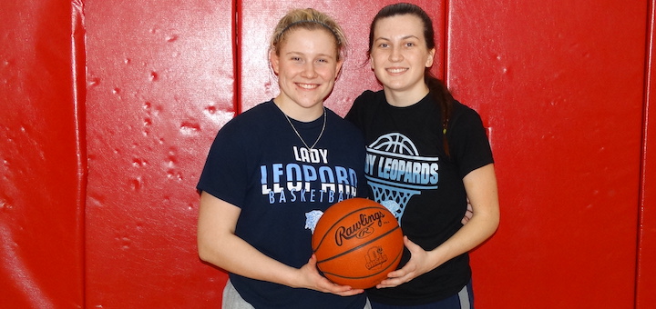 Brooke Haren and Courtney Barwick Record Breakers Louisville Girls Basketball at Mooney 2024
