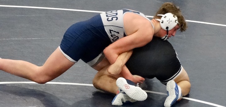 Micah Bricker Louisville Leopards Wrestling Dual District 2024
