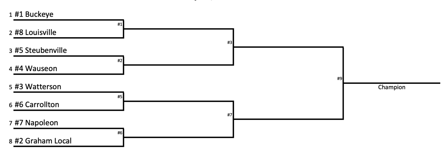 OHSWCA DII State Dual Wrestling Tournament 2024 Results Leopard