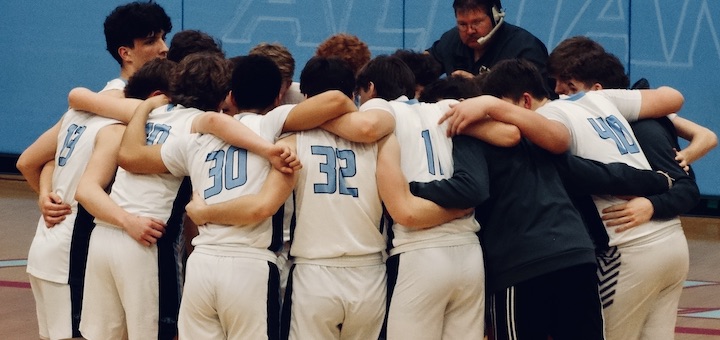 Louisville Leopards Basketball Team District Semifinal Pregame 2024