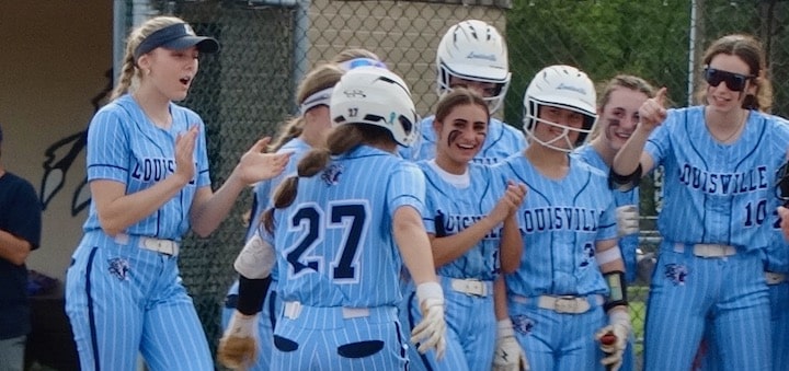 Anna Sirohman Solo Homer Louisville Leopards Vs. Nordonia Knights Softball Tournament 2024