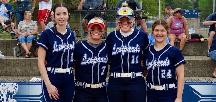 Louisville Leopards Softball Senior Night 2024