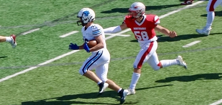 Dom Collier Louisville Leopards JV Football Vs. Northwest Indians 2024