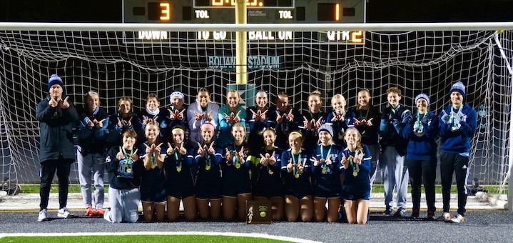 Louisville Leopards Girls Soccer 2024 District Champions