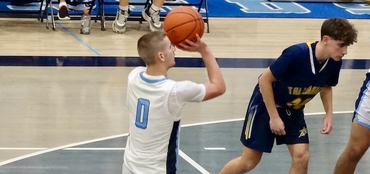 Beau Siegfried Louisville Leopards Vs. Tallmadge Blue Devils Boys Basketball 2024