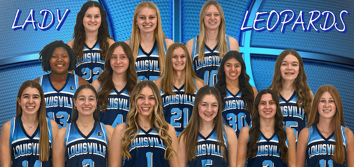 Louisville Leopards Girls Basketball Team 2024-2025
