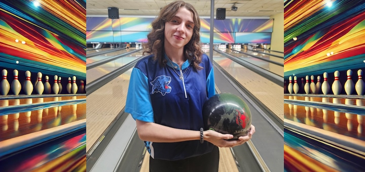 Abby Wenger Louisville Leopards Bowling Vs. Minerva Lions 2024