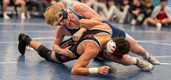 Abel Bolyard Louisville Leopards Vs. Canfield Cardinals Wrestling 2024