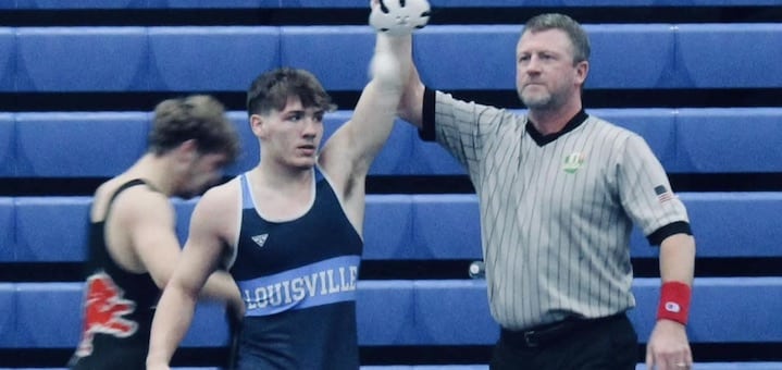 Aric Criss Louisville Leopards Wrestling at Solon Comet Classic 2024