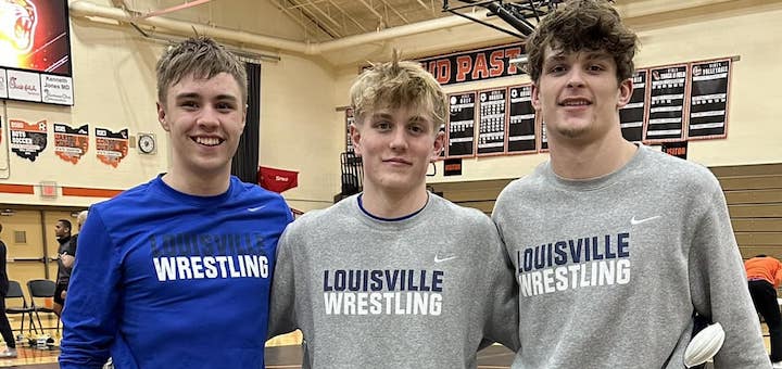 Louisville Leopards Wrestling Seniors at Howland Tigers 2025