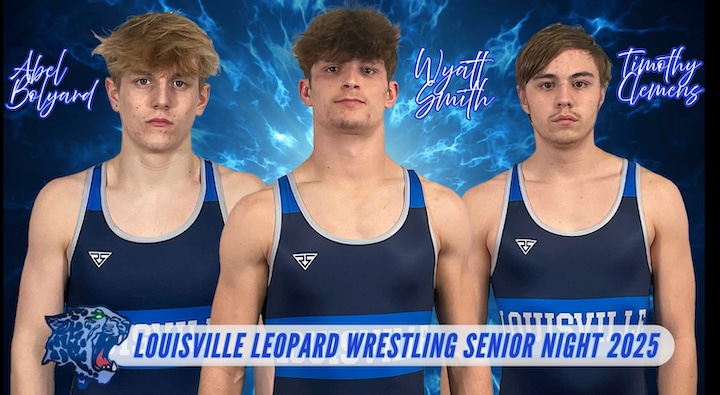 Louisville Leopards Wrestling Senior Night 2025