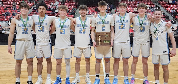 Louisville Leopards Boys Basketball 2025 Regional Champions