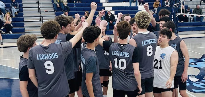 Louisville Leopards Boys Volleyball Team Vs. Northwest Indians 2025