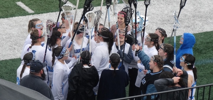 Louisville Leopards Girls Lacrosse Team 2025 Vs. Southeast Pirates