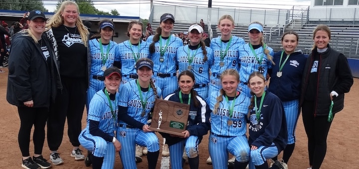 Louisville Leopards Softball 2025 DIII Region 11 Regional Runners-Up